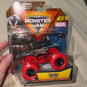 Venom Red Monster Truck Toy 1:64 scale series 3